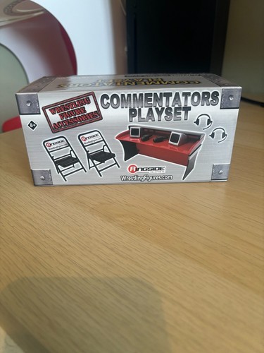 Wwe commentators playset inc - playset,