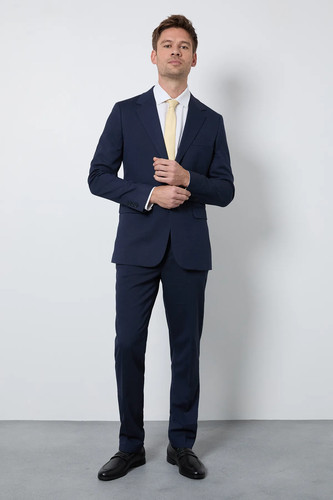 Burton navy suit - trousers, mens
