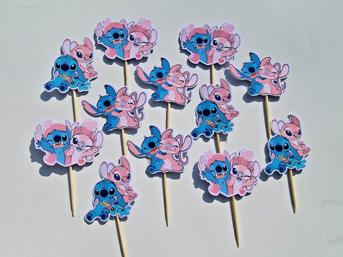 Stitch and angle - angle, cupcake