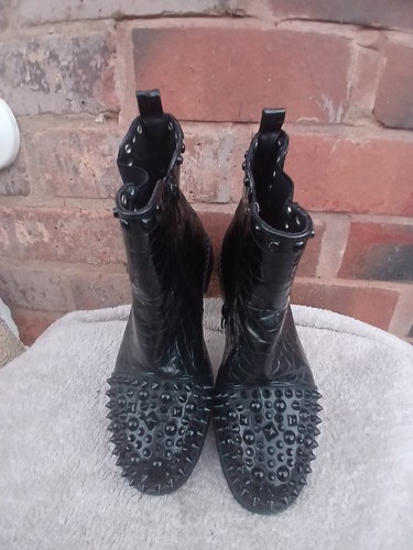 Black ankle spike - black,