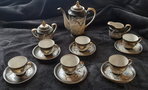 Japanese porcelain dragon ware - porcelain,