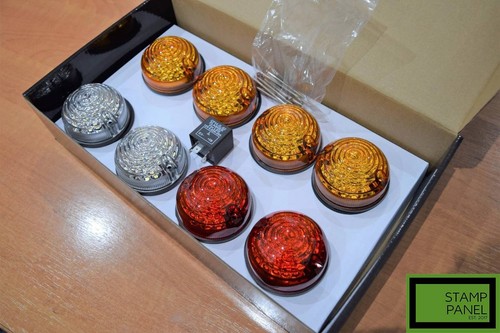 Led coloured lamp light - led,
