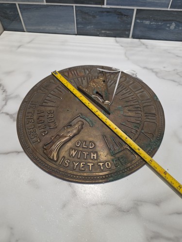 Sundial grow old - sundial, with