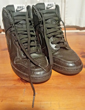 NIKE DUNK SKY HI SNAKESKIN WEDGE WOMENS SIZE UK 5 EUR 38.5 (528899 010)