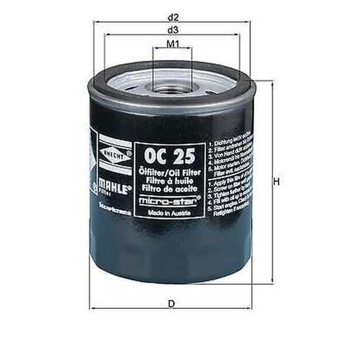 Knecht oil filter - knecht, for