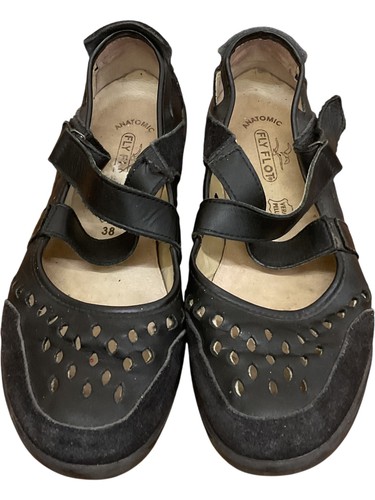 Fly flot black leather comfort - fly,