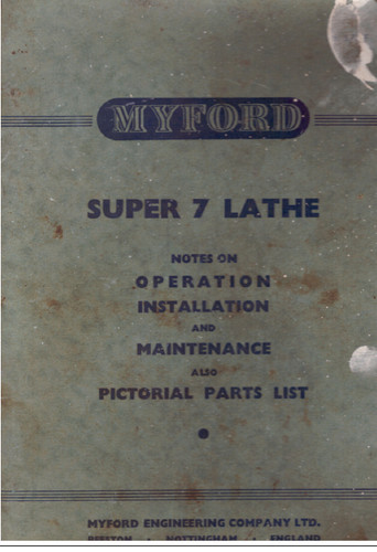 Soft copy myford - super, 7