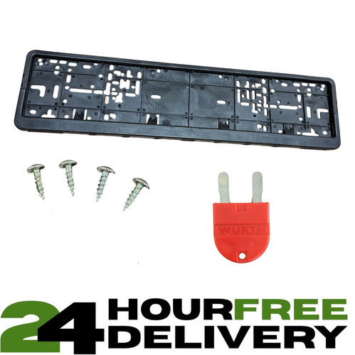 Wurth number plate holder - wurth,