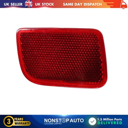 Rear bumper reflector left - rear,