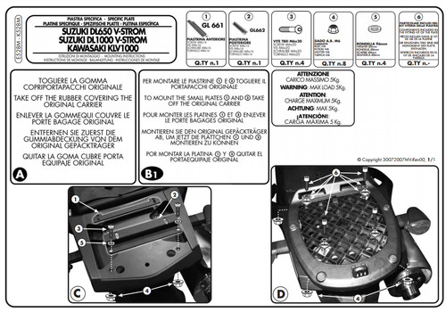 Rear attachment for monolock - attachment,