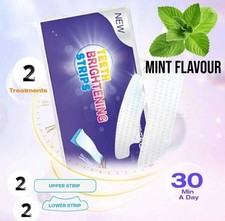 9D TEETH WHITENING STRIPS PROFESSIONAL UP 2 WEEKS SUPPLY TOOTH BLEACHING SAFE