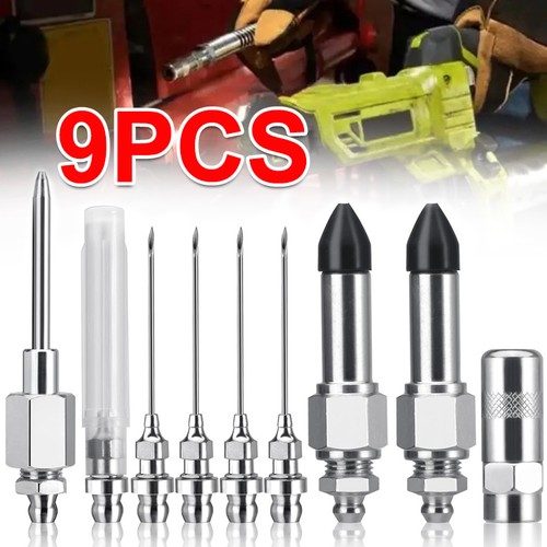 9pcs grease gun needle - gun, kit