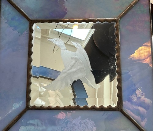 Stained glass window panel - glass,