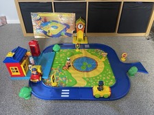 ELC Happyland Busy Village Playset With Working Sounds. Phone Box Post Office
