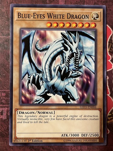 Blue eyes white dragon - dragon,