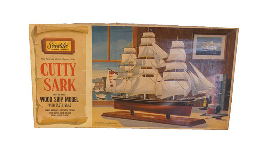 Scientific cutty sark model - scientific,