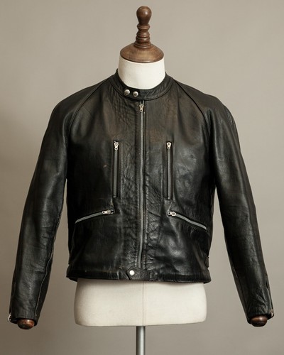 Vintage italian police leather - vintage,
