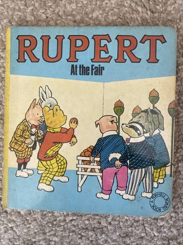 Rupert the fair board book - rupert,