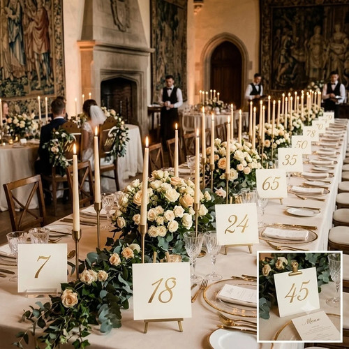 Table numbers party - -,