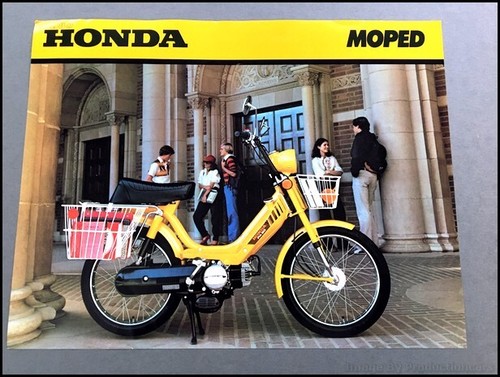 1980 honda moped scooter bike - moped,
