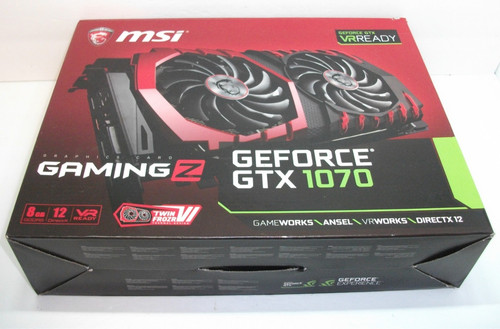 Msi nvidia geforce - gtx, 1070
