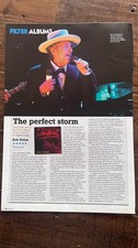 BOB DYLAN The Tempest album review article poster (1 page) | Mojo Magazine 2012
