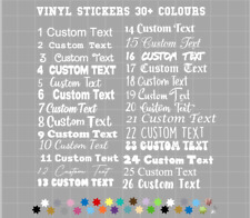 Personalised Name Vinyl