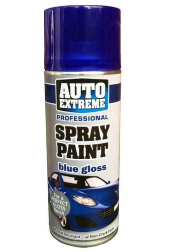 Blue gloss spray paint aerosol - spray,