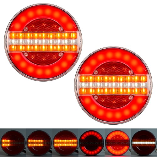 12v 24v led round tail - 12v/24v,