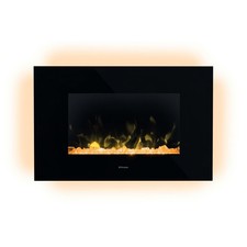 Dimplex Toluca Deluxe Wall Mounted Electric Fire 2kW Wireless Speaker Open Box
