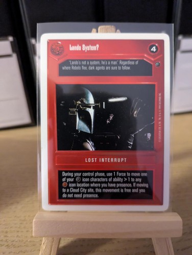 Star wars ccg - wars, lando