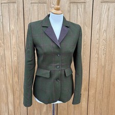 Musto TWEED Jacket  Ladies Shooting COUNTRY Jacket Coat Green UK 8 42 £349