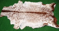 Luxury Goat hide Rug Hair on