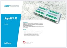 KNAUF SUPAFIL 34 CAVITY