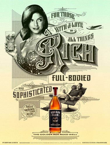 Havana club retro - club,, metal