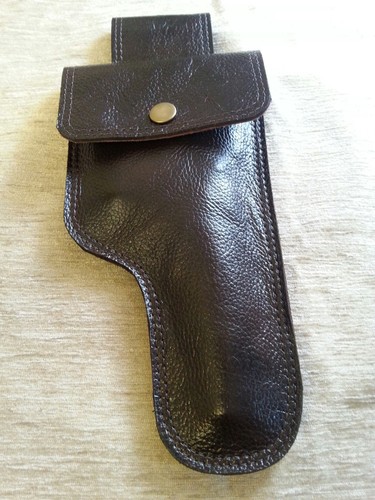 Gun bolt holster brown - gun,