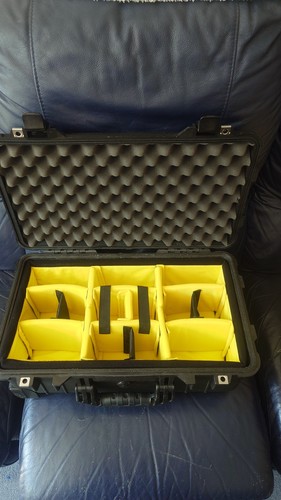 Peli 1510 case with dividers - peli,
