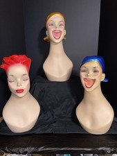 Vintage Mannequin Head Bust