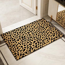 Brown Leopard Print Area