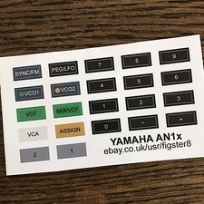 Yamaha AN1x Synthesizer Vinyl