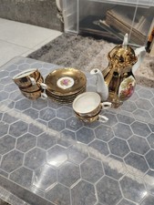 Vintage Bravaria Gold Tea Set