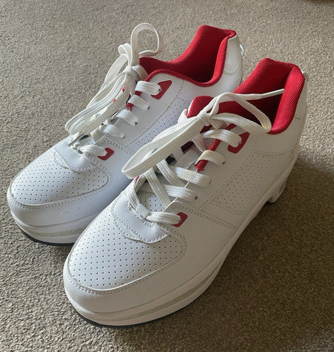 Girls white red - &, skate