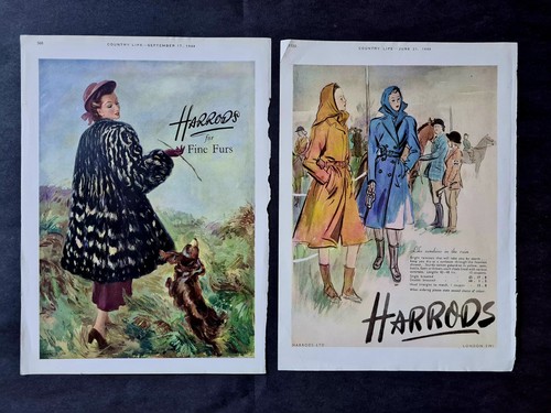 Vintage 1940s harrods - harrods, fashion