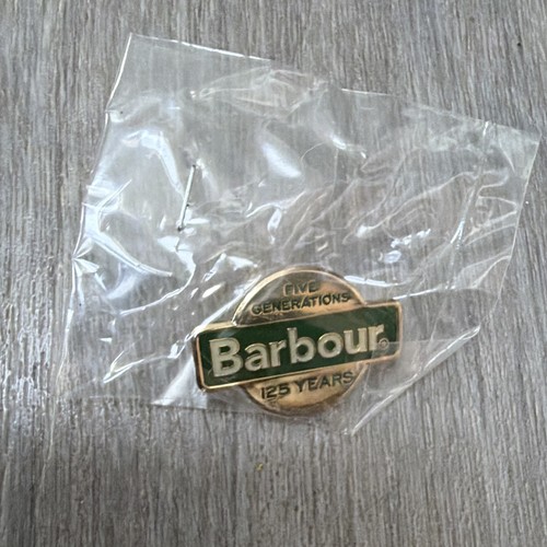 Barbour pin badge - barbour,