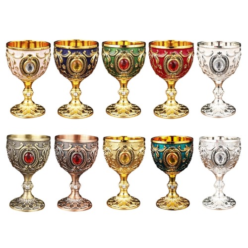 2pcs vintage medieval goblet - medieval,