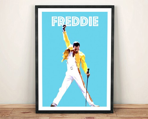 Freddie mercury poster queen - freddie, poster: