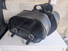 Triumph Leather Saddle Bags