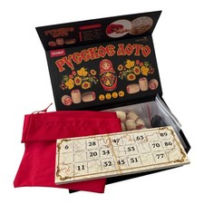 Russian Lotto Bingo Board Game