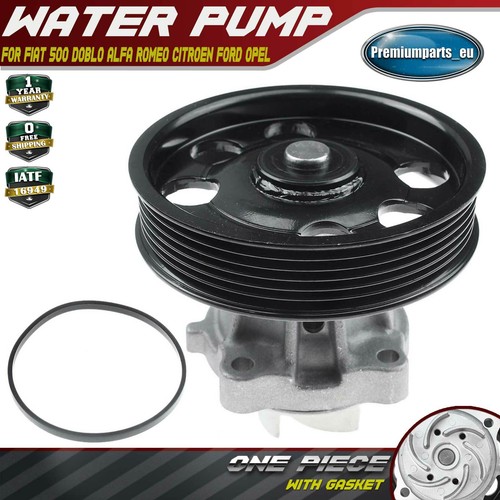 Water pump with gasket - water,