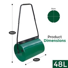 46L Lawn Roller | Manual Metal